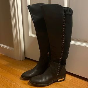 Vince Camuto Tall black leather boots